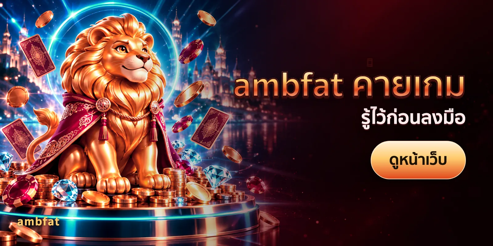 ภาพประกอบบทความ ambfat ค่ายเกม — รู้ไว้ก่อนลงมือ