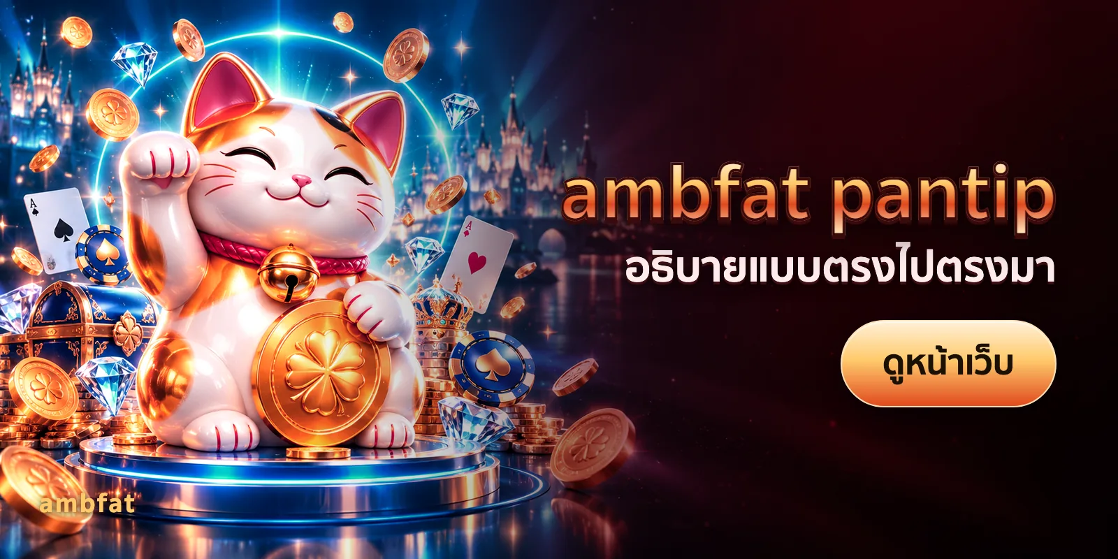 ภาพประกอบบทความ ambfat pantip — อธิบายแบบตรงไปตรงมา